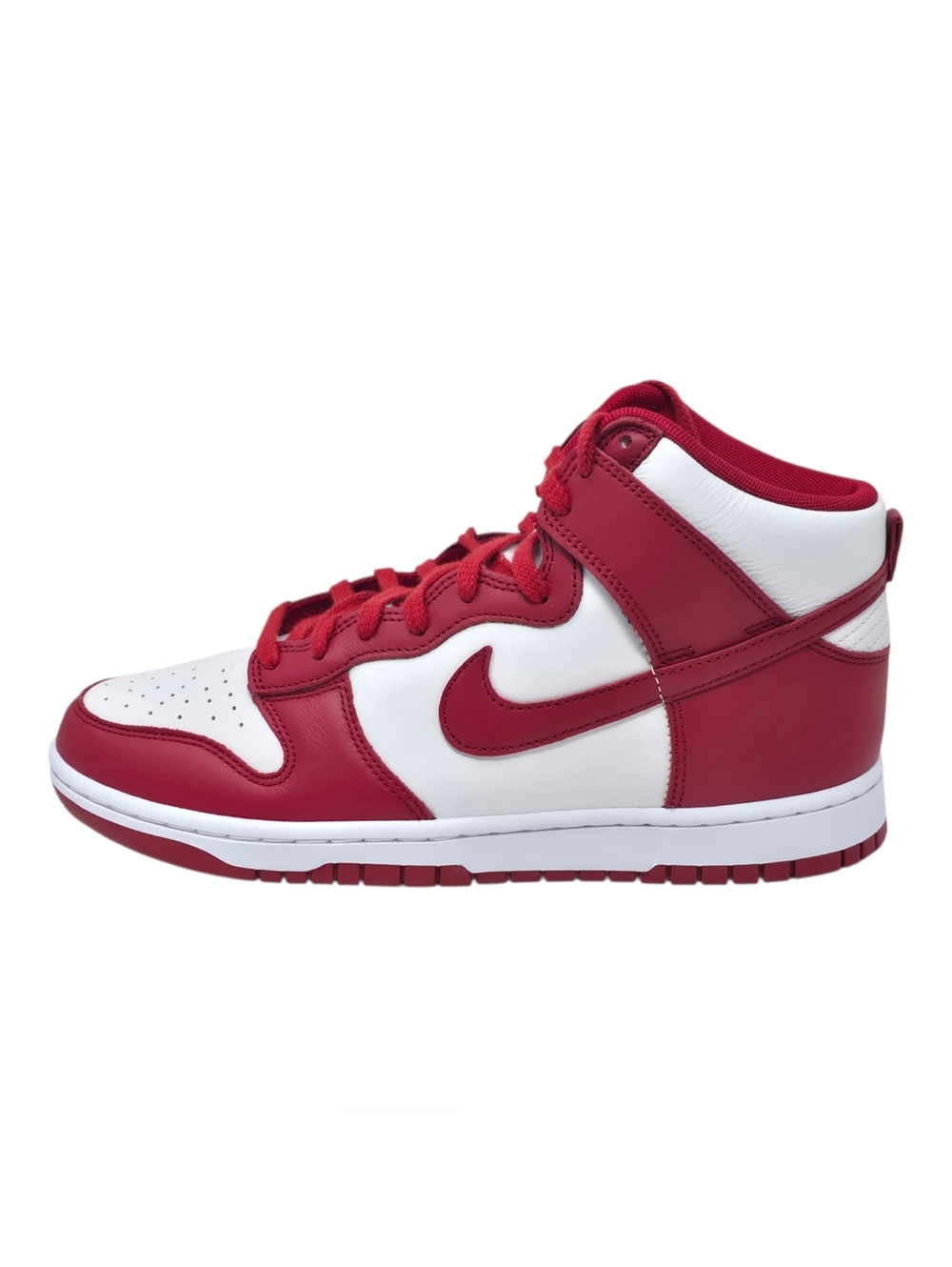 Nike Dunk Hi High Retro St. John's Men's Size's HF3143-101 New White Gym Red